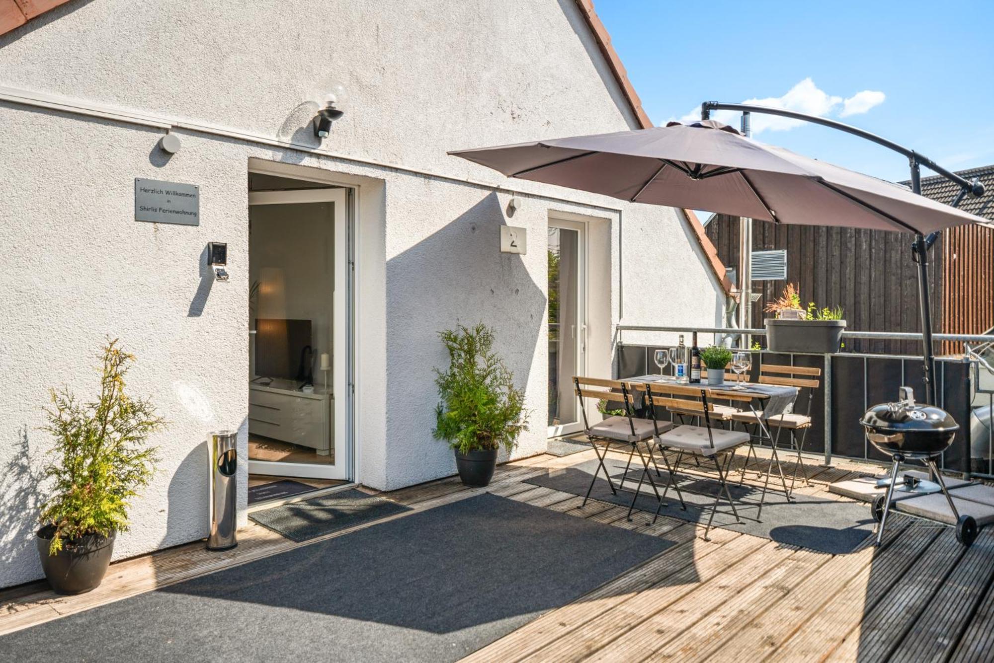 Mola Apartments-Charmante Ferienwohnung Im Herdecke Zentrum Fuer 3 Personen-Grosse Dachterrasse-Grill-Gratis Parken-Wlan Екстериор снимка